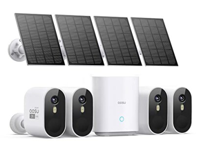 AOSU Solar Security Cameras Wireless Outdoor Review: 2K QHD Home Security System
